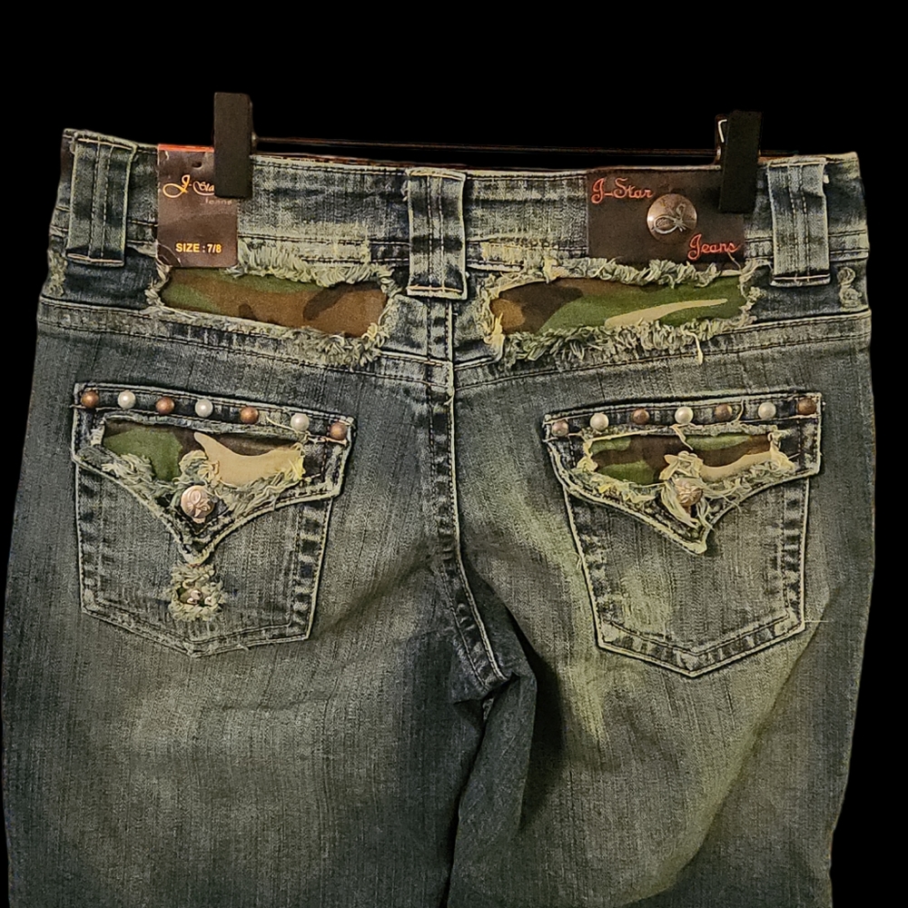 NWT J-Star studded jeans sz 7/8